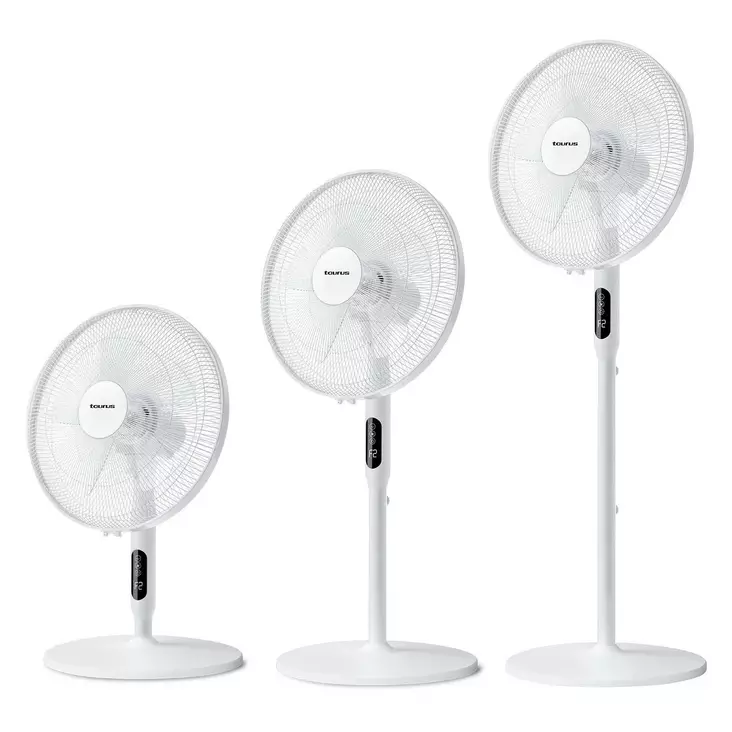 TAURUS ICE BRISE 3-IN-1 PÖYTÄTUULETIN 40CM VALKOINEN - Tuulettimet - 8414234472656 - 1
