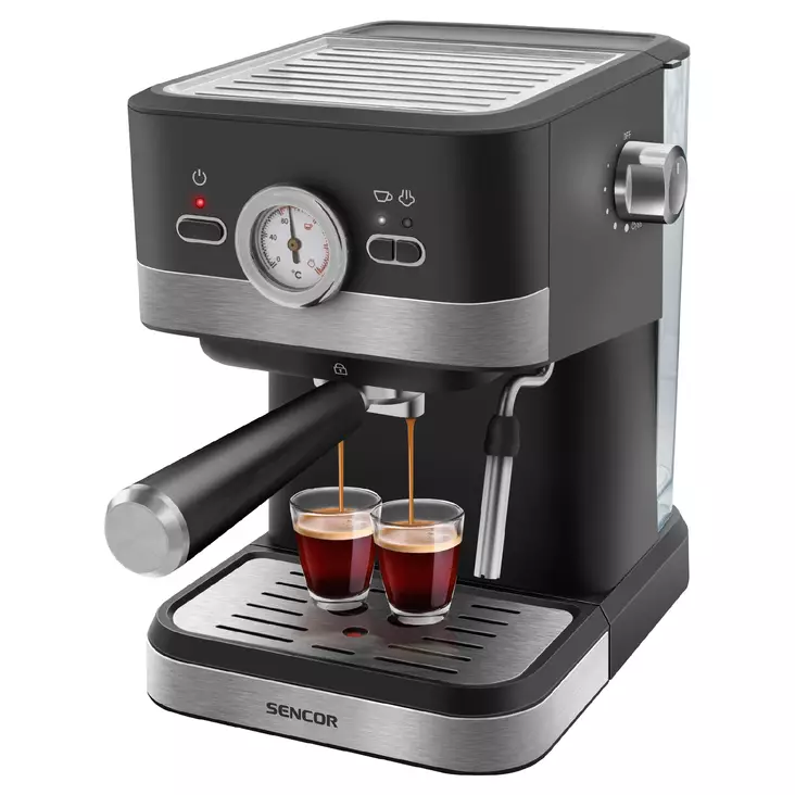 SENCOR SES1721BK ESPRESSOKEITIN - Erikoiskahvinkeittimet / kahviautomaatit - 8590669351756 - 1