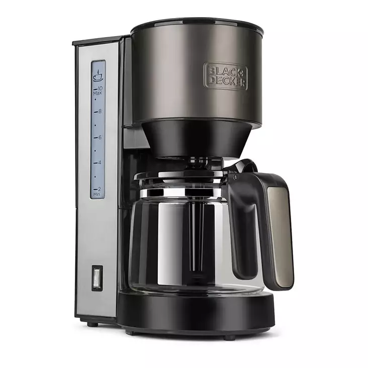 BLACK+DECKER KAHVINKEITIN 870W MUSTA 242013 - Kahvinkeittimet - 8432406200036 - 1