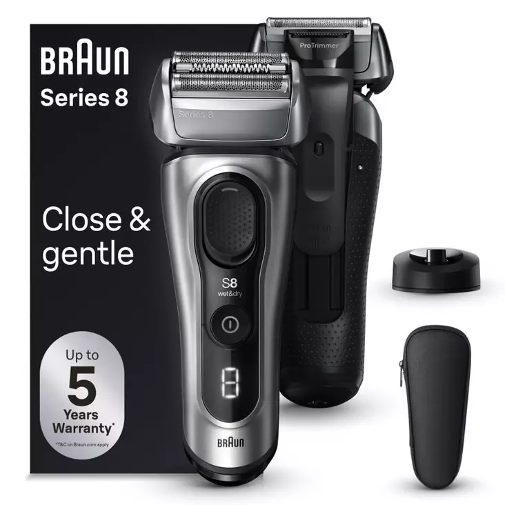 BRAUN 8517S SERIES-8 PARRANAJOKONE - Parranajokoneet - 7500435218016 - 1