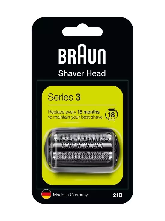 BRAUN TERÄVERKKO JA TERÄ 21B SERIES 3 - Terät ja tarvikkeet - 4210201163626 - 1