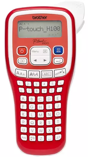BROTHER P-TOUCH PTH100R TARRAKIRJOITIN PUNAINEN - Tulostimet ja skannerit - 4977766750196 - 1