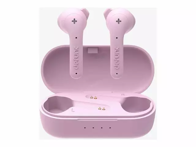 DEFUNC TRUE BASIC II TWS WIRELESS EARPHONES PINK - True Wireless Earbuds - 7350080710126 - 1