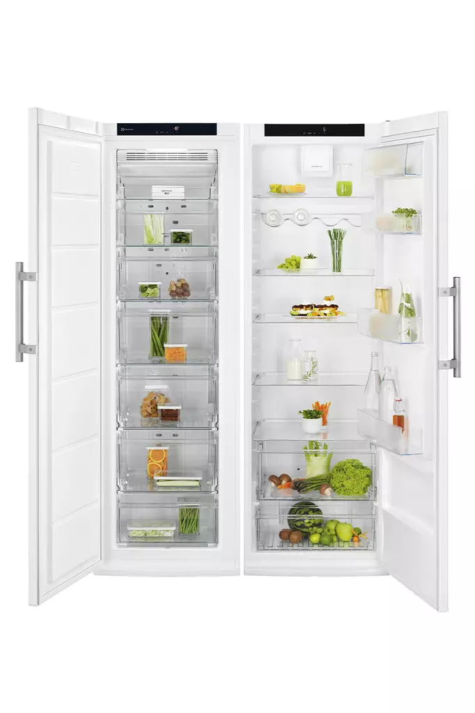 ELECTROLUX LRS2DE39W + LUT5NE26W KYLMÄPARI - Jääkaapit - Electrolux_kylm16 - 1