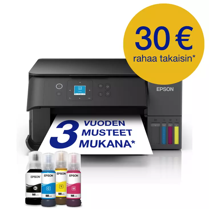 EPSON ECOTANK ET-2871 ALL-ANPASSAD SKRIVARE - Ecotank - 8715946720586 - 4