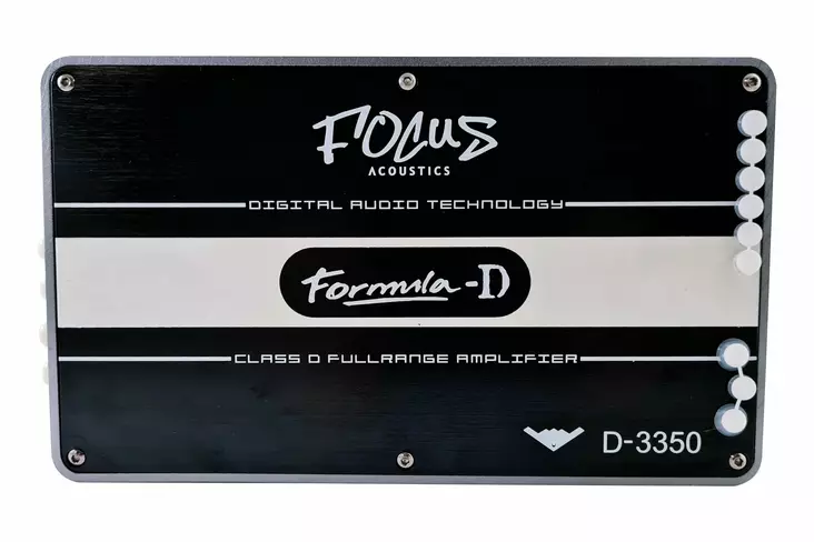 FOCUS D-3350 AUTOVAHVISTIN - Vahvistimet autoon - 6420615358626 - 1