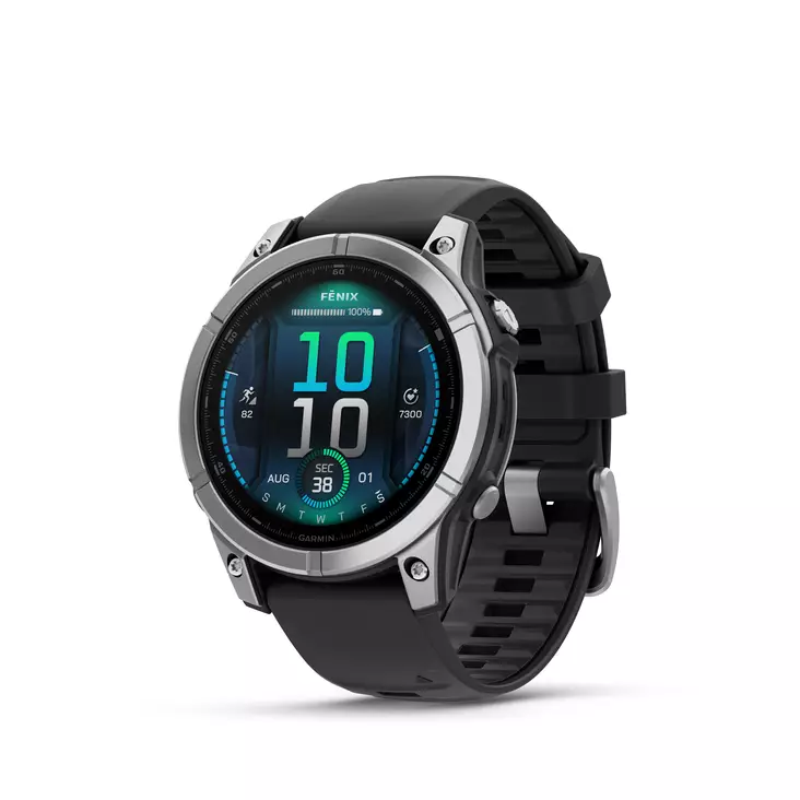 GARMIN FENIX E SPORTKLOCKA 47MM ROSTFRI STÅL - Smartklockor & Träningsklockor - 753759341336 - 2