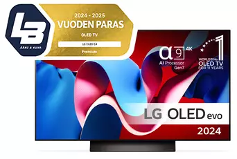 LG OLED48C44LA 48" 4K OLED-TV 144HZ - 40-50 tuumaiset televisiot - 8806084749406 - 1