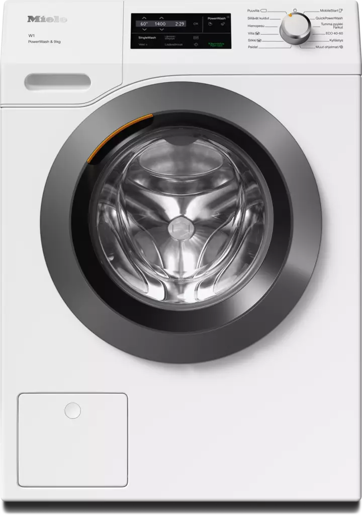 MIELE WCG370 WCS CHROME EDITION PYYKINPESUKONE - Edestätäytettävät pesukoneet - 4002516352556 - 2