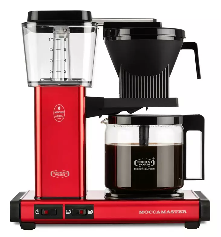 MOCCAMASTER OPTIO COFFEE MAKER RED METAL - Coffee Makers - 8712072536166 - 1