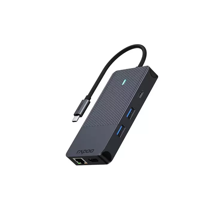 RAPOO UCM-2005 10-IN-1 USB-C TELAKKA - Kaapelit ja adapterit - 6940056114136 - 1