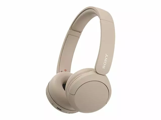 SONY WH-CH520C LANGATTOMAT KUULOKKEET BEIGE - Langattomat kuulokkeet - 4548736142916 - 1