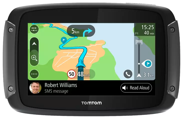 TOMTOM RIDER 500 MOOTTORIPYÖRÄ GPS-NAVIGAATTORI - Navigaattorit - 636926100526 - 1