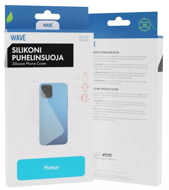 WAVE SILIKONISUOJA HONOR MAGIC7 LITE 5G KIRKAS - Suojakuoret, laukut ja kotelot - 6418312175226 - 1