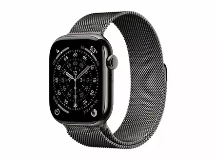 APPLE WATCH SERIES 11 GPS+CELLULAR 46MM M/L ÄLYKELLO MILANESE-RANNEKE TITAANI - Älykellot ja aktiivisuusrannekkeet - 195950479577 - 5
