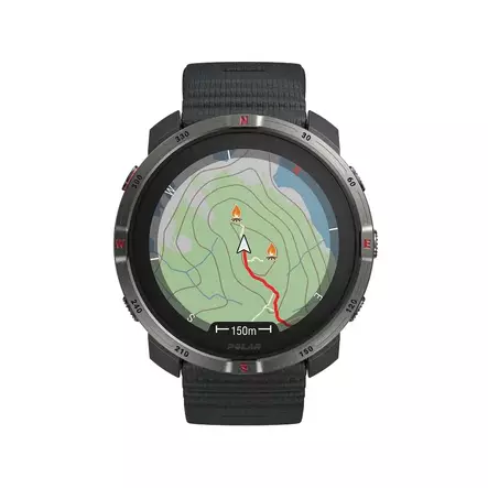 POLAR GRIT X2 ÄLYKELLO S/L MUSTA - Älykellot ja aktiivisuusrannekkeet - 725882069197 - 2