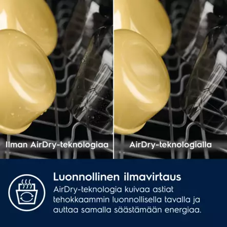 ELECTROLUX E52UE100SX ASTIANPESUKONE TERÄS - 60 cm leveät astianpesukoneet - 7333394175737 - 2