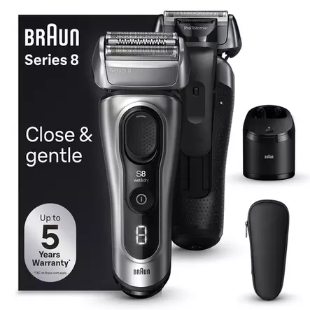 BRAUN 8567CC PARTAKONE SERIES 8 SMARTCARE ASEMALLA - Parranajokoneet - 7500435218207 - 1
