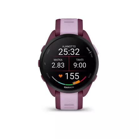 GARMIN FORERUNNER 165 MUSIC JUOKSUKELLO LILA - Älykellot ja aktiivisuusrannekkeet - 753759326647 - 3