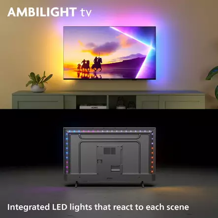 PHILIPS 43PUS8550/12 43" 4K QLED AMBILIGHT TV - 40-50 tuumaiset televisiot - 8718863045787 - 3