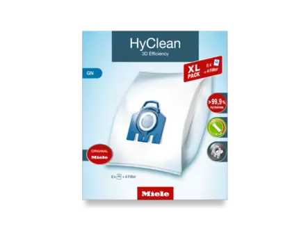 MIELE HYCLEAN 3D GN XL PÖLYPUSSIPAKKAUS - Pölypussit - 4002515767207 - 1
