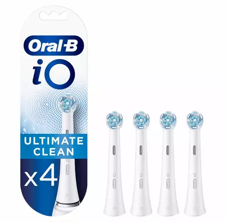 ORAL-B IO ULTIMATE CLEAN 4 KPL VAIHTOHARJA - Vaihtoharjat - 4210201301677 - 1