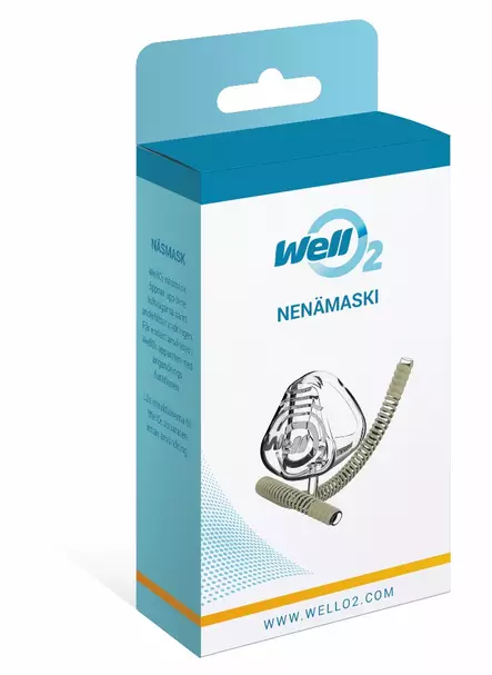 WELLO2 NENÄMASKI - Muut terveys- ja hyvinvointituotteet - 6430058490067 - 1