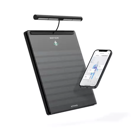 WITHINGS BODY SCAN HENKILÖVAAKA MUSTA - Henkilövaa'at - 3700546707957 - 2