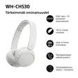 SONY WH-CH530 TRÅDLÖSA BLUETOOTH-HÖRLURAR SVART - Trådlösa hörlurar - 4548736179677 - 7
