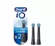 ORAL-B IO ULTIMATE CLEAN MUSTA VAIHTOHARJA 2 KPL/PKT - Vaihtoharjat - 4210201301837 - 2