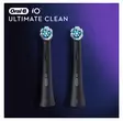 ORAL-B IO ULTIMATE CLEAN MUSTA VAIHTOHARJA 2 KPL/PKT - Vaihtoharjat - 4210201301837 - 1