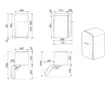 SMEG FAB10LCR5 RETROJÄÄKAAPPI KERMA VASENKÄTINEN - Jääkaapit - 8017709298777 - 4