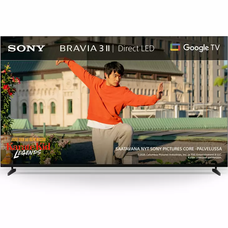 SONY 50" BRAVIA 3 II 4K LED GOOGLE TV - 40-50 tuumaiset televisiot - 4548736177727 - 1