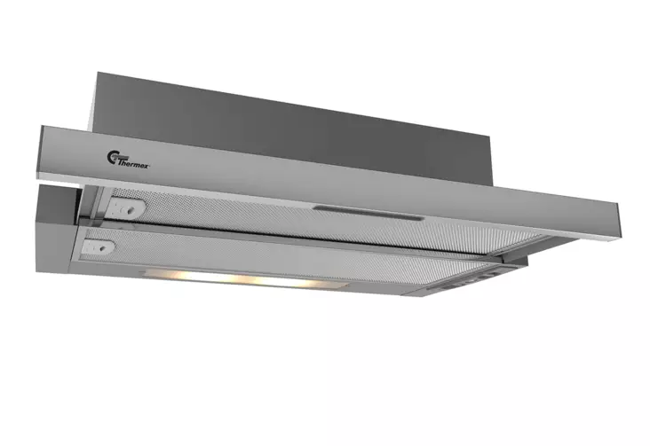 THERMEX YORK III STANDARD 60CM LIESITUULETIN HARMAA/TERÄS - Kaapiston alle asennettava liesituuletin - 5703347528927 - 1