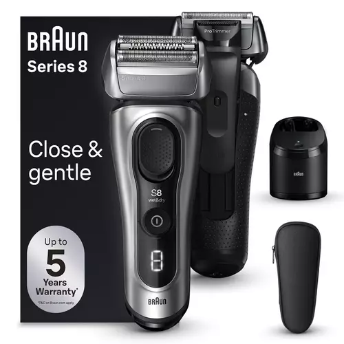 BRAUN 8567CC PARTAKONE SERIES 8 SMARTCARE ASEMALLA - Parranajokoneet - 7500435218207 - 1
