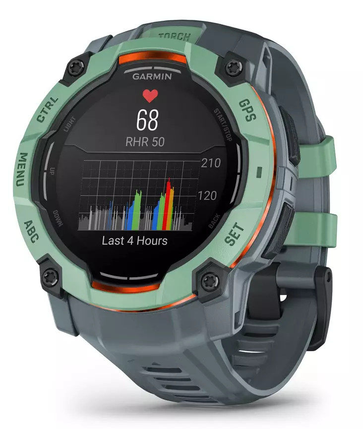 GARMIN INSTINCT 3 ÄLYKELLO 50MM VIHREÄ - Älykellot ja aktiivisuusrannekkeet - 753759341657 - 2
