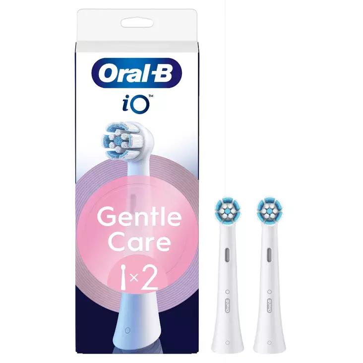 ORAL-B IO GENTLE CARE IO-VAIHTOHARJA 2 KPL - Vaihtoharjat - 8700216373487 - 1