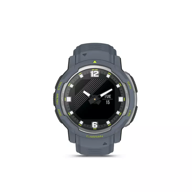 GARMIN INSTINCT CROSSOVER BLUE GRANITE ÄLYKELLO - Älykellot ja aktiivisuusrannekkeet - 753759305727 - 2