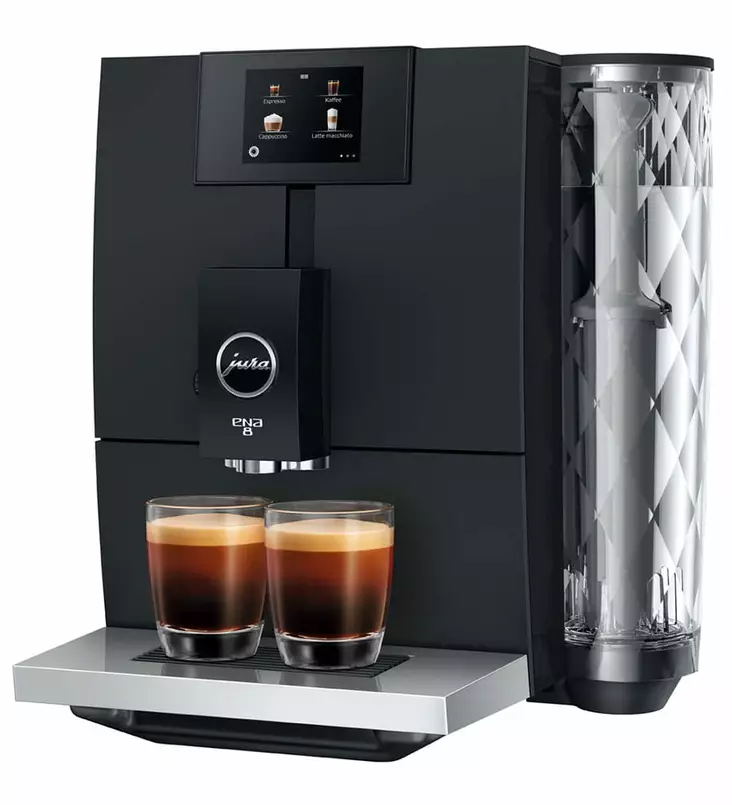 JURA ENA 8 FULL KAHVIAUTOMAATTI METROPOLITAN BLACK - Erikoiskahvinkeittimet / kahviautomaatit - 7610917154937 - 1