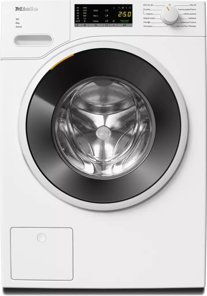 MIELE WWA120WCS EDESTÄ TÄYTETTÄVÄ PYYKINPESUKONE - Edestätäytettävät pesukoneet - 4002516863847 - 1