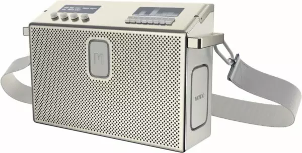MONDO M2003 BLUETOOTH KAIUTIN LARGE HOPEA/GREIGE - Bluetooth-kaiuttimet - 7350080714537 - 1