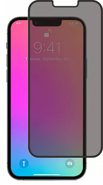 SCREENOR TEMPERED IPHONE IPHONE 13 / 13 PRO / 14 / 16e PRIVACY 360’ PANSSARILASI - Suojakuoret, laukut ja kotelot - 6438327150407 - 1