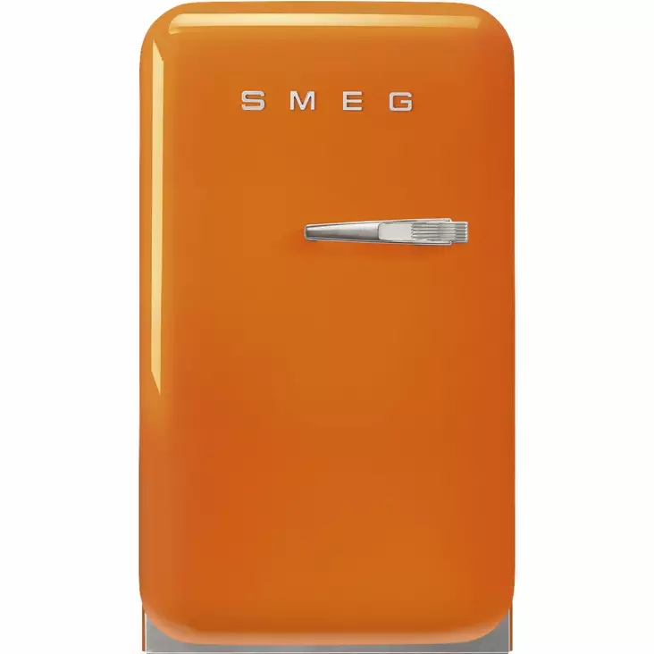 SMEG FAB5LOR5 RETROJÄÄKAAPPI ORANSSI VASENKÄTINEN - Jääkaapit - 8017709299477 - 1