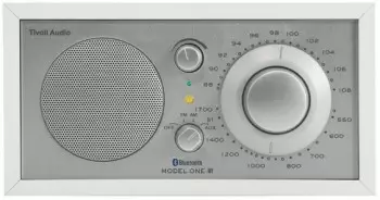 TIVOLI AUDIO MODEL ONE BT VALKOINEN/HOPEA - Analoginen radio - 850003501857 - 1