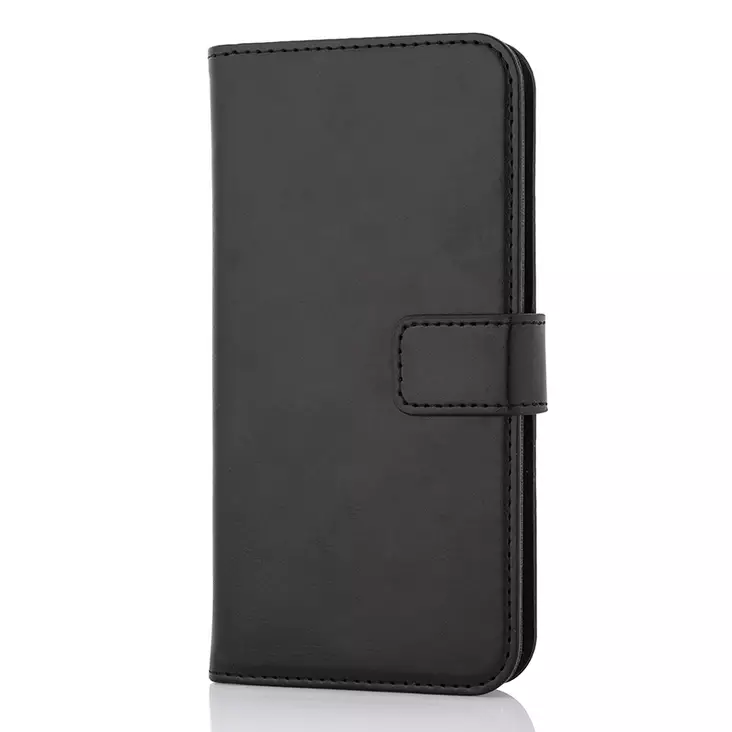 WAVE FLAP BOOK CASE iPHONE 14 PRO SUOJAKOTELO MUSTA - Suojakuoret, laukut ja kotelot - 6418312165647 - 1