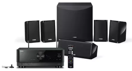 YAMAHA YHT4960 5.1 KOTITEATTERIJÄRJESTELMÄ MUSTA - Soundbar kaiuttimet - 4013175229998 - 3