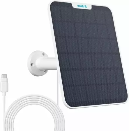 REOLINK SOLAR PANEL 2 AURINKOPANEELI REOLINK KAMEROILLE VALKOINEN - VALVONTAKAMERAT - 6975253985388 - 1