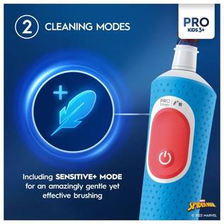 ORAL-B VITALITY PRO KIDS SPIDERMAN SÄHKÖHAMMASHARJA - Sähköhammasharjat - 8006540772768 - 2