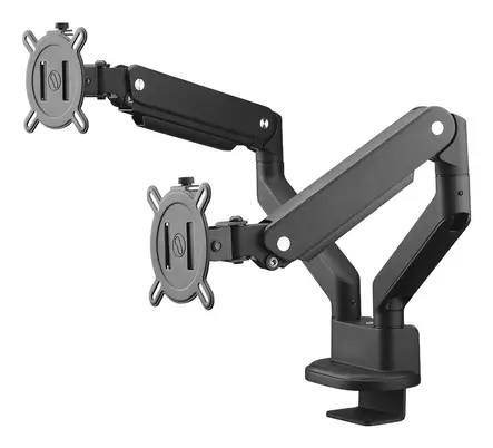 ONE FOR ALL DM4210 MONITORIVARSI KAHDELLE MONITORILLE MUSTA - Muut tarvikkeet - 8716184077678 - 1