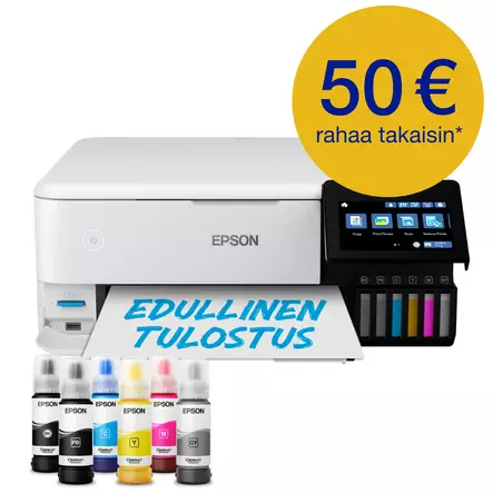 EPSON ECOTANK ET-8500 VALOKUVATULOSTIN - Ecotank - 8715946676708 - 1
